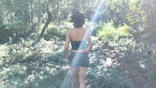 My stepdaughter was teasing me in the middle of the woods and I ended up fucking the hottie's ass. Vagninho and DutraSuraaa - 4 image