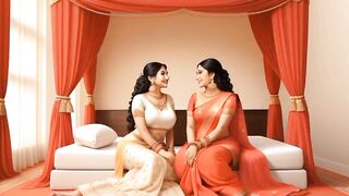 Hot Indian Desi Bhabhi Love Massage Full Uncut Sensual Massage & Deep Romance - 10 image