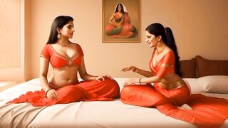 Hot Indian Desi Bhabhi Love Massage Full Uncut Sensual Massage & Deep Romance