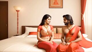 Hot Indian Desi Bhabhi Love Massage Full Uncut Sensual Massage & Deep Romance - 12 image