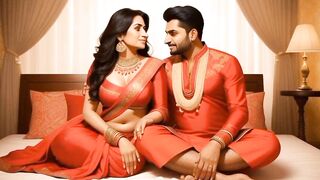 Hot Indian Desi Bhabhi Love Massage Full Uncut Sensual Massage & Deep Romance - 14 image