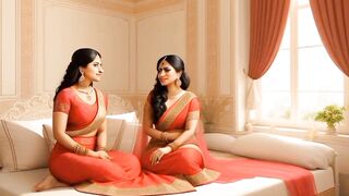 Hot Indian Desi Bhabhi Love Massage Full Uncut Sensual Massage & Deep Romance - 3 image