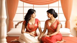 Hot Indian Desi Bhabhi Love Massage Full Uncut Sensual Massage & Deep Romance - 4 image