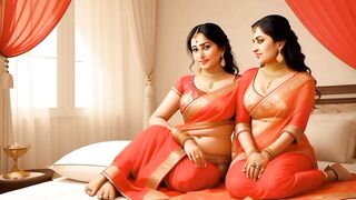 Hot Indian Desi Bhabhi Love Massage Full Uncut Sensual Massage & Deep Romance - 7 image