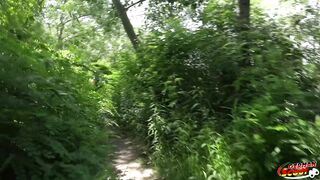 German Scout - Curvy Big Natural Bouncing Boobs Girl Anissa Jolie Talk to Beach Casting Fuck - 2 image