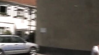 Big boobed brunette German slut fucked on the highway cross bridge - 9 image