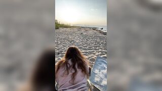 Sex on the beach with a big ass girl - 14 image