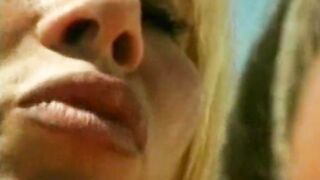 Attractive MILFS licking each other's cunts by the pool - 7 image