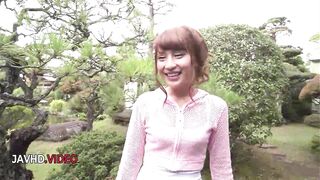 Sultry Asian Anna Anjo Delivers a Steamy Outdoor Blowjob - 2 image