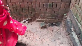 Newly Married Indian Bhabhi outdoor - 2 image