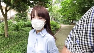 A 19-year-old slender beauty! Full face reveal, "Outdoor sex next to a container" and "Full view of the truck" are starting! - 3 image