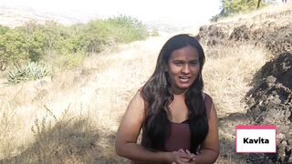 Real close up cum in mouth in jungle and dirty blowjob outdoor and kissing hot sex and doggystyle fuck in jungle - 1 image