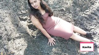 Real close up cum in mouth in jungle and dirty blowjob outdoor and kissing hot sex and doggystyle fuck in jungle - 5 image