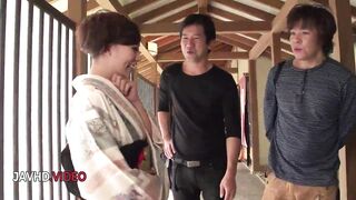 Passionate Japanese Beauty Aoi Mizunos Outdoor Blowjob Delights All - 2 image