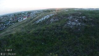 Goth Girl Was Dicked Down Outdoors - 10 image