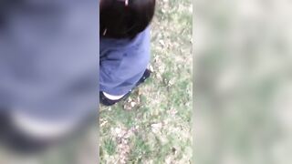 amateur piss outdoor clothed - 7 image