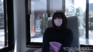 19 years old, currently a cabaret girl, completely first time filming!! "Outdoor sex next to a container" & "Full view of the truck" starts!! Continuous orgasms next to pedestrians 10cm away PPV4542177 - 3 image