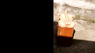 Elvie Slutty phone compilation being horny outdoor- Part 3