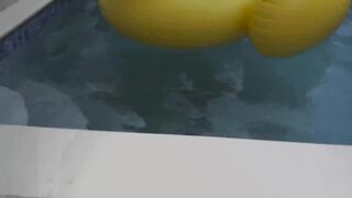 Sunbathing & Masturbating By The Pool! Maxine X Gets Off For You!