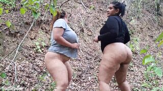 Sapphire and Pandora Twerk Outdoors - 2 image