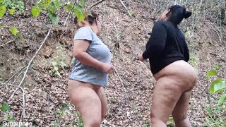 Sapphire and Pandora Twerk Outdoors - 8 image