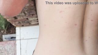 Hot 18 year old fucked in thunder storm outdoor - 8 image