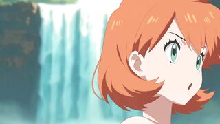 MISTY SUCKS AND FUCKS ASH’S HUGE COCK OUTDOORS. POKEMON HENTAI ANIMATION - 2 image