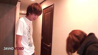 Naughty Japanese Doremi Miyamotos sensual blowjob delights fans worldwide