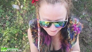Lucky Gurl Anastasia - Public Outdoor Sex With A Spicy Ukranian - 2 image