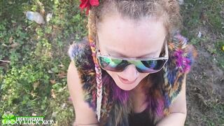 Lucky Gurl Anastasia - Public Outdoor Sex With A Spicy Ukranian - 3 image