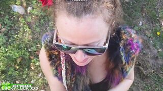 Lucky Gurl Anastasia - Public Outdoor Sex With A Spicy Ukranian - 5 image