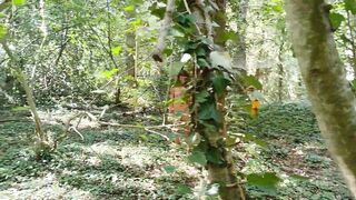 Wild Escape in the Brittany Woods - Outdoor Sex in Nature - 2 image