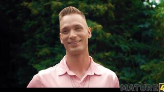 MATURE4K. Mature Czech is having fun outdoors - 2 image