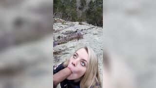 Outdoor Mountain Nature Fuck and Suck with 19 yo teen petite Aphrodites and BBC Asklepios - 2 image