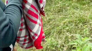 I got fucked hard on the mountaintop! Real outdoor sex - 2 image