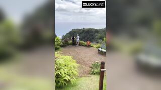 Busty Besties Danae Marie And Lacey Jane Enjoys An Outdoor Date And Blowjob