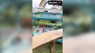 Busty Besties Danae Marie And Lacey Jane Enjoys An Outdoor Date And Blowjob