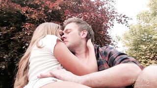 Honour May and Ryan Rider Outdoor Garden Foreplay!