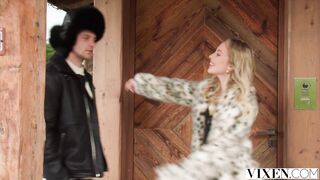 VIXEN Beautiful Blonde Bella Spark Ditches Boring BF For Passionate Outdoor Sex With Stranger