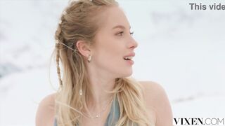 VIXEN Beautiful Blonde Bella Spark Ditches Boring BF For Passionate Outdoor Sex With Stranger - 6 image