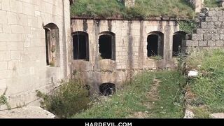 LYDIA & MONIKA Outdoor BJ & Anal Party - 1 image