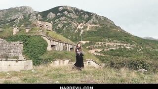 LYDIA & MONIKA Outdoor BJ & Anal Party - 2 image