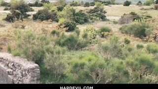 LYDIA & MONIKA Outdoor BJ & Anal Party - 3 image