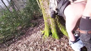Meet A Stranger In The Woods And After A Blowjob We Fucked Outdoor On First Date - 11 image