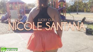 Lucky Gurl Nicole Santana - Playground Car Sex With A Big Booty Black Milf - 12 image