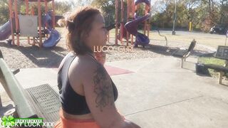 Lucky Gurl Nicole Santana - Playground Car Sex With A Big Booty Black Milf - 5 image