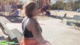 Lucky Gurl Nicole Santana - Playground Car Sex With A Big Booty Black Milf - 6 image