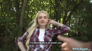 Public Agent Stranded Hot Blonde Has Time For an Outdoor Fucking