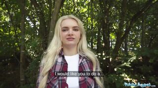 Public Agent Stranded Hot Blonde Has Time For an Outdoor Fucking - 3 image