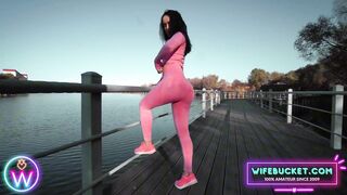 Amateur MILFs by Wifebucket - Outdoor blowjob and facial roleplay with wifey - 1 image